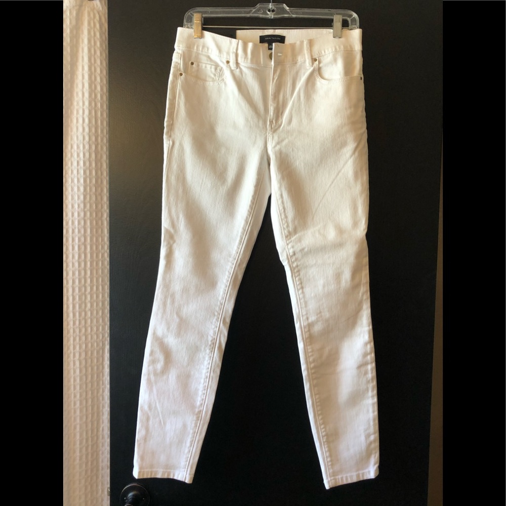 Ann Taylor white jeans